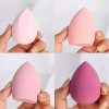 Andros Fifty Kit Esponja Maquillaje 4/8 Piezas Color Rosa Con