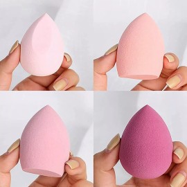 Andros Fifty Kit Esponja Maquillaje 4/8 Piezas Color Rosa Con Caja