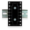 Winford Engineering DIN Rail Mounting Plates, 2.2" x 4.0" Plate