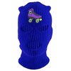 Gravity Threads Rollerskate Patch 3-Hole Ski Mask - White