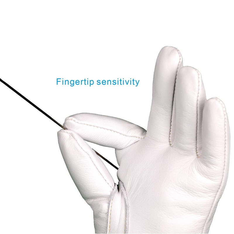 Weldas® SOFTouch™ Clute cut top grain cowhide precision welding gloves,