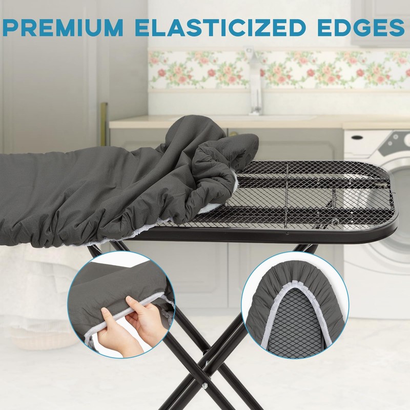 RAINHOL Iron Board Cover with Padding, Extra Thick Heavy Duty