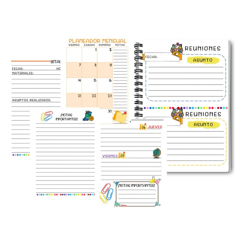 Agenda Directiva Primaria Medio Oficio 90 Gr Mod-02