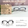 OCCI CHIARI 6.0+ Wide Reading Glasses Women Oversized Fashion Readers