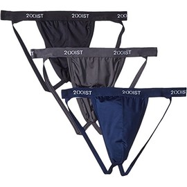2(X)IST Men's Micro Speed Dri Jock Strap 3-Pack