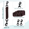 PetBonus Dog Collar Safety Clip, Handmade Backup Safety Strap for