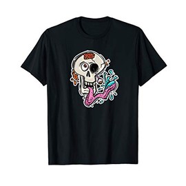 Fun, punk, skater skull look, street style for edge T-Shirt