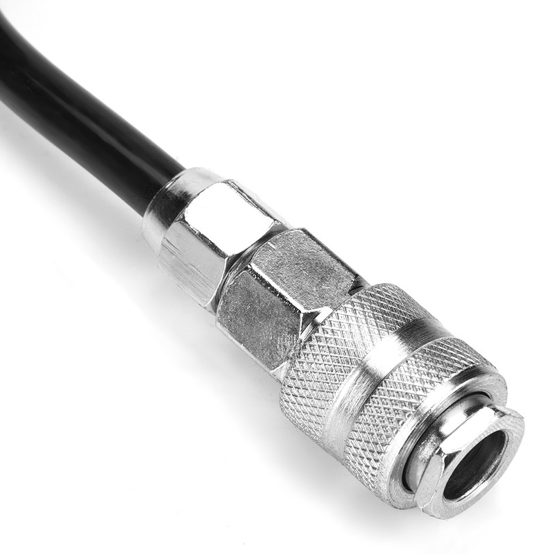 Black Air Duster Gun Pneumatic Wind Blowing Kit Set with