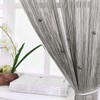 HSYLYM String Curtains Beaded Door Curtain Spaghetti Dense Bead Curtains