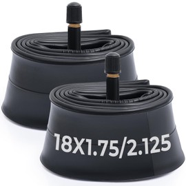 MetersGod 2 Pcs,Premium 18X1.75/1.90/1.95/2.0/2.10/2.125 Bike Tubes,Compatible for 18x1.75 to 2.125 Bike Tire,with 32mm Schrader Valve,Butyl Rubber,Used for Mountain,Cruiser,City and Road Kid Bikes