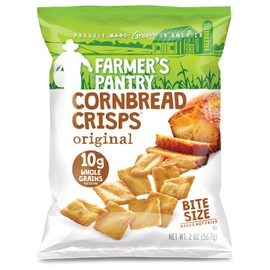 Farmer's Pantry Cornbread Crisps, Original, Kosher, 2 Ounce (Pack of 24)