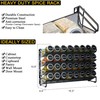 SpaceAid Spice Rack Organizer with 32 Spice Jars, 386 Spice