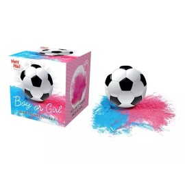 JOLLY BAMBY Gender Reveal Pelota Futbol Reveladora Genero Polvo Holi