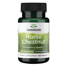 Swanson Timed-Release Horse Chestnut 22% Aescin 200 Milligrams 120 Tabs