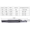 4Pcs HSS Door Window Cabinet Self Centering Hinge Drill Bits
