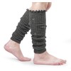 BomKinta Leg Warmers with Holes Women - Warm Ruffle Leg