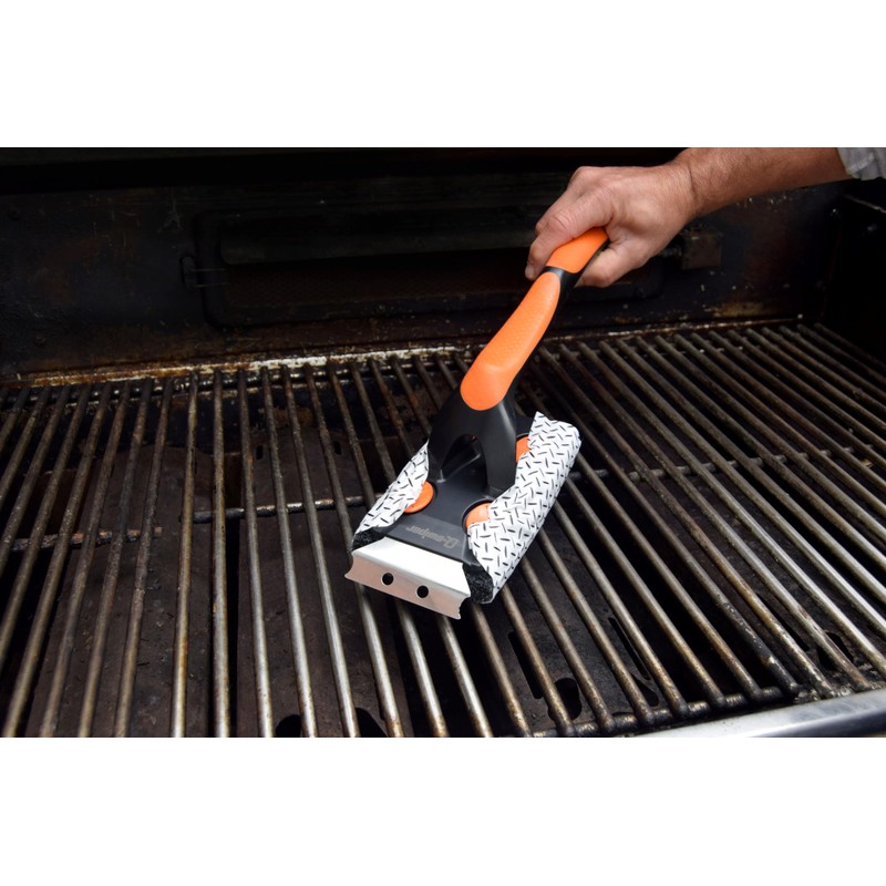 Q-Swiper XL Complete Grill Cleaner Kit - Hot + Cold