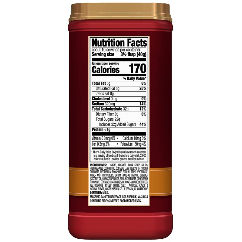 Hills Bros Salted Caramel Cappuccino, 14 Oz (Pack of 3)
