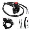 Mikinona Replacement Motorcycle Ignition Coil Switch with Horn Function CNC