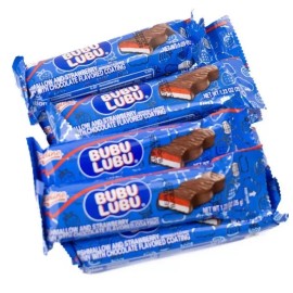 Ricolino Bubulubu Ricolino Marshmallow & Strawberry Gummy Mexican Chocolate 8 Pieces