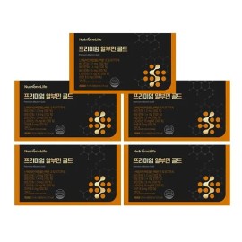 Nutri One Life Premium Albumin Gold 5 packs of 14 / 뉴트리원라이프 프리미엄 알부민 골드 14개입 5개