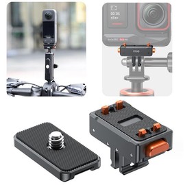 Coyktonty Quick Release Mount for INSTA360 Ace Pro/Ace/ONE X3/ONE X2/Gopro Hero 12,Aluminum Alloy Magnetic Mount Adapter,Quick Release Adapter Mount