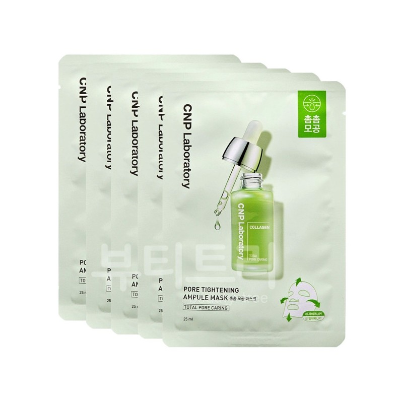 CNP Pore Tightening Ampoule Mask 25ml x 5 sheets /