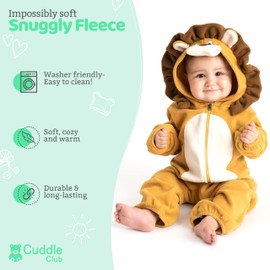 Fleece Baby Bunting Bodysuit – Infant One Piece Kids Hooded Romper Outerwear Toddler Jacket