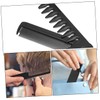 Ipetboom 2pcs Folding Pocket Combs Portable Travel Hairbrush Fine and