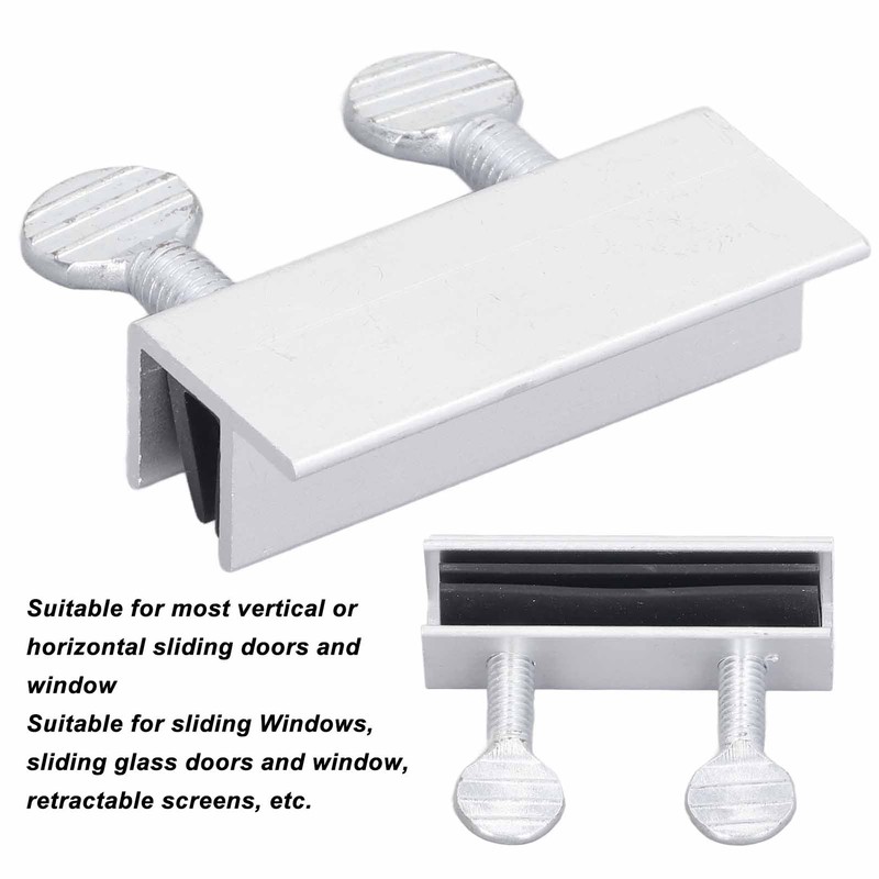 10Pcs Sliding Window Locks Aluminum Alloy Anti Aging Adjustable Window