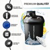 AMITYUNION Protein Shaker 400 ml with Strainer Protein Shaker -