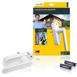 Schellenberg Smart Home Wireless Alarm Handle Square Variable Length, 46512