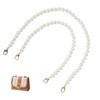 Imitation Pearl Bead Purse Chain Extender Strap - 11.81 in，15.7