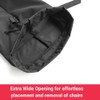 Heavy Duty Camping Chair Replacement Bag with Side Pocket, Camp