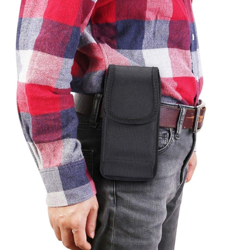 DFV mobile - Nylon Belt Holster with Metal Clip and