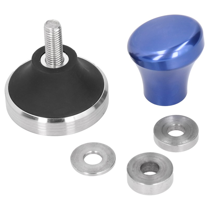 58mm Flat Coffee Tamper Stainless Steel Base Coffee Powder Hammer