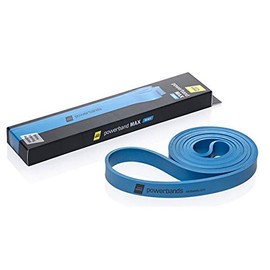 Let's Bands Powerbands MAX - Fitness Bands for Effective Full Body Workout, 5 Tensile Strengths, 60-Day Free Online Training via Lets Bands App