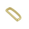 Buckleguy.com B9337 Natural Brass, Belt Loop, Solid Brass-LL, 1 1/4"