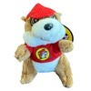 Buc-ee's Beavers 4" Mini Stuffed Plush Keychain Keyring Backpack Clip