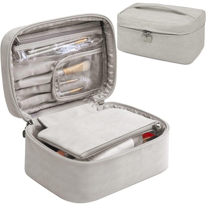 Lightweight Cosmetic Bag Large Capacity in 1 Makeup Bag Portable