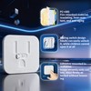 Outlet Covers Baby Proofing - Adhesive Sliding-Lock Socket Protector 12pcs