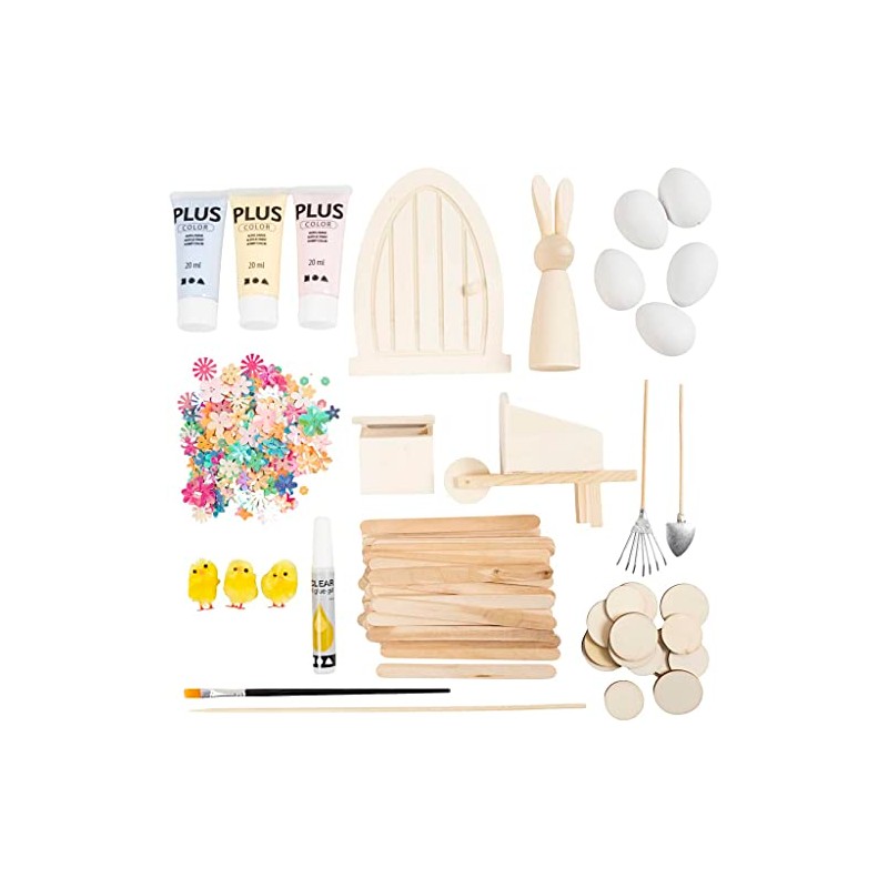 Creativ Company DIY Kit - The Easter Bunny's Door (977530)