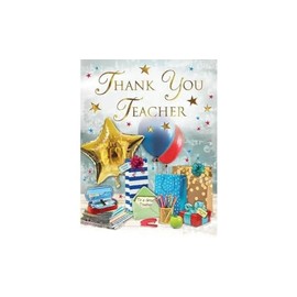 Regal Publishing Thank You Teacher Card - 8 x 6 inches