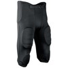 Champro Men's Standard Terminator 3 Integrated Football Pants, Black