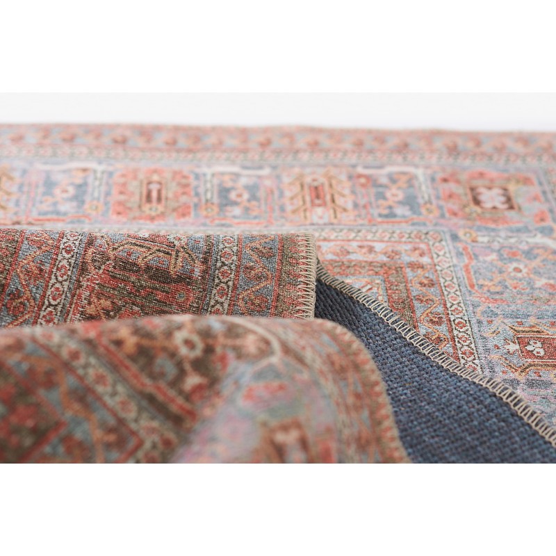 Momeni Afshar Polyester Area Rug, Copper, 3' X 5'