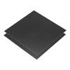 sourcing map 2 Pcs 3K Carbon Fiber Plate Panel Sheets,
