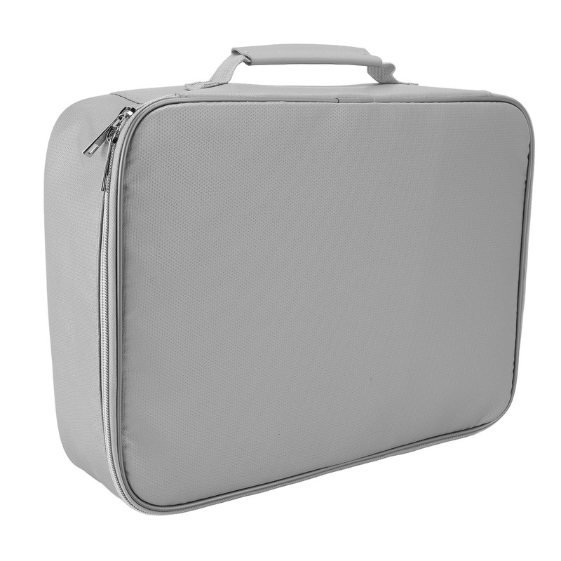 Fireproof Document Bag Portable Waterproof Office Important Document Storage Organizer