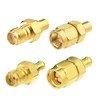 Eightwood Antenna Adapter Kit MCX to SMA 4 Type for
