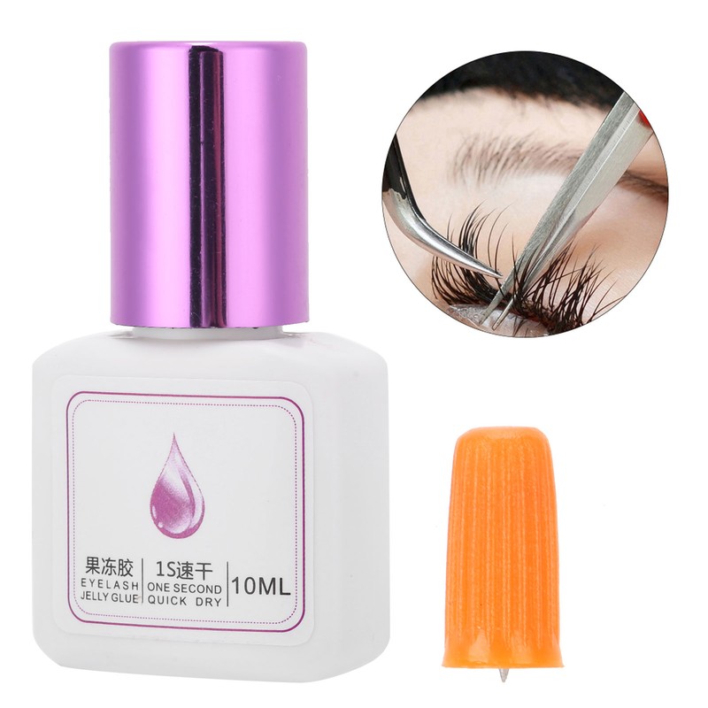 10ml Eyelash Extension Glue Transparent Fast Drying Long Lasting Lashes