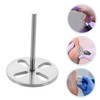 Mikinona 2 Pack Stainless Steel Sanding Discs for Foot Grinder